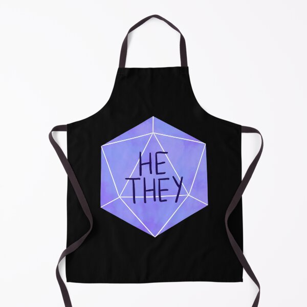 Item preview, He/They Dice Pronouns designed and sold by AstralAbraxas.