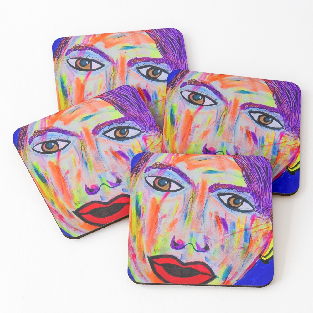 Item preview, Coasters (Set of 4) designed and sold by RandaRubyRed.