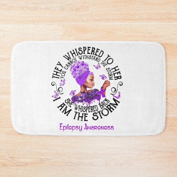 Item preview, Black Girl I Am The Storm Epilepsy Awareness designed and sold by Mnrshirley.