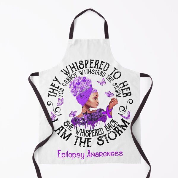 Item preview, Black Girl I Am The Storm Epilepsy Awareness designed and sold by Mnrshirley.