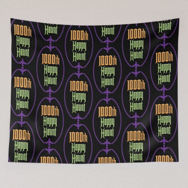 Item preview, WDW Haunted Mansion 1000th Happy Haunt Design designed and sold by flashoverstudio.
