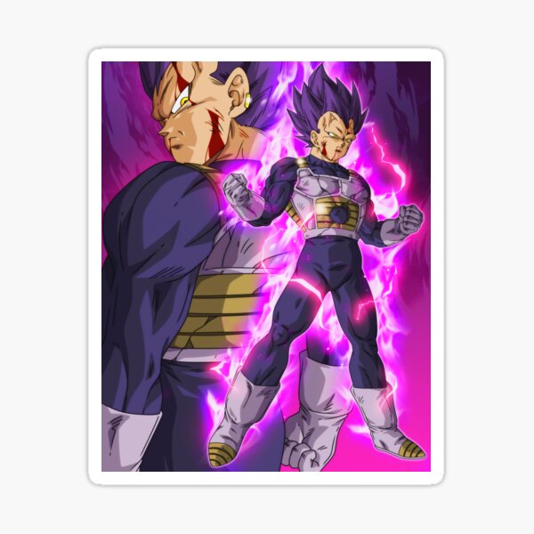 Mecha Vegeta Sticker for Sale by Anime and More