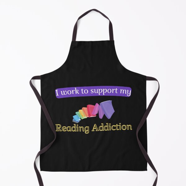 Item preview,  I work to support my Reading Addiction designed and sold by yassminishop.