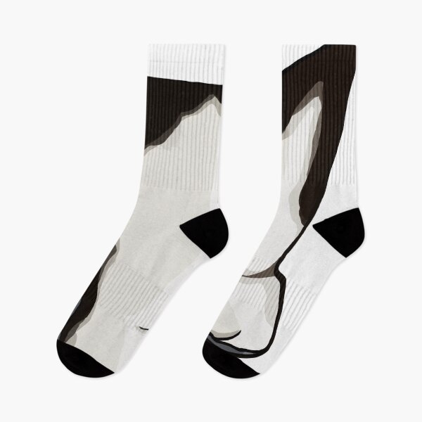 Item preview, Black and white cat feet designed and sold by Amandacrystal.