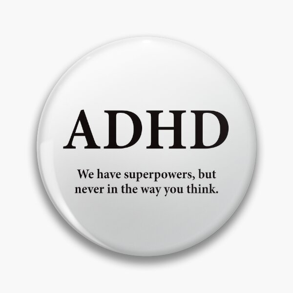 Item preview, ADHD Superpowers designed and sold by Merry Blacksmith.