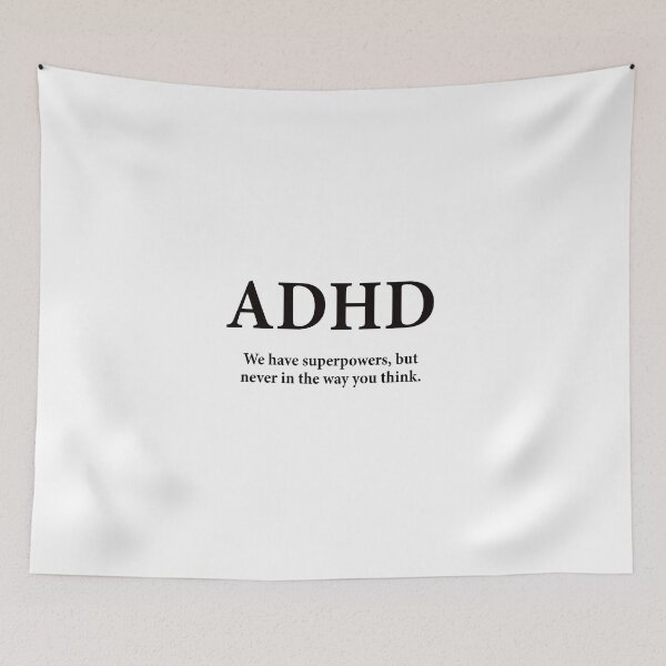 Item preview, ADHD Superpowers designed and sold by Merry Blacksmith.