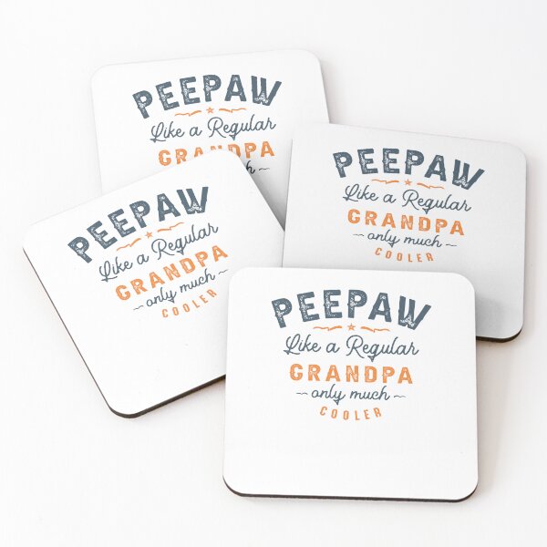 Item preview, Mens Peepaw Like a Regular Grandpa Funny Fathers Day designed and sold by cidolopez.