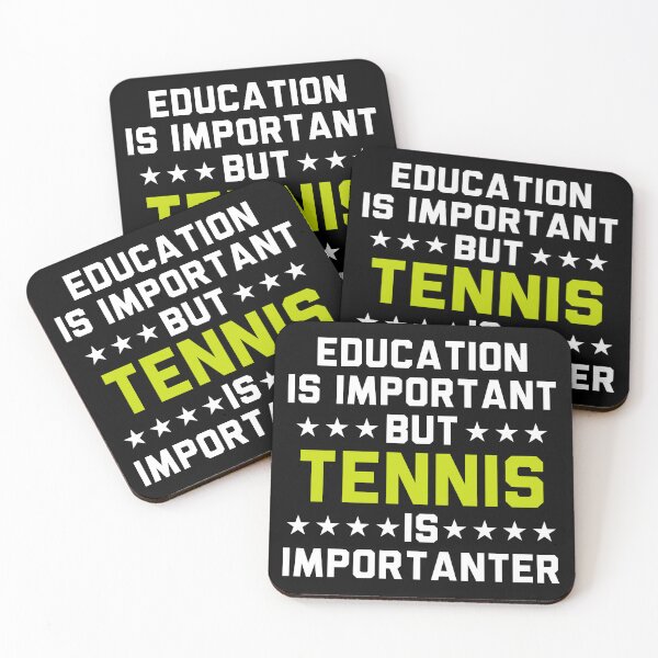 Item preview, Education Is Important But Tennis Is Importanter designed and sold by Adel Qasem.