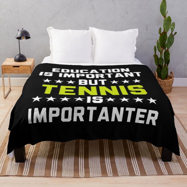 Item preview, Education Is Important But Tennis Is Importanter designed and sold by Adel Qasem.