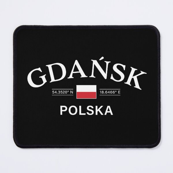 Item preview, Gdansk Polska (Poland) Polish Coordinates designed and sold by HakeDesign.