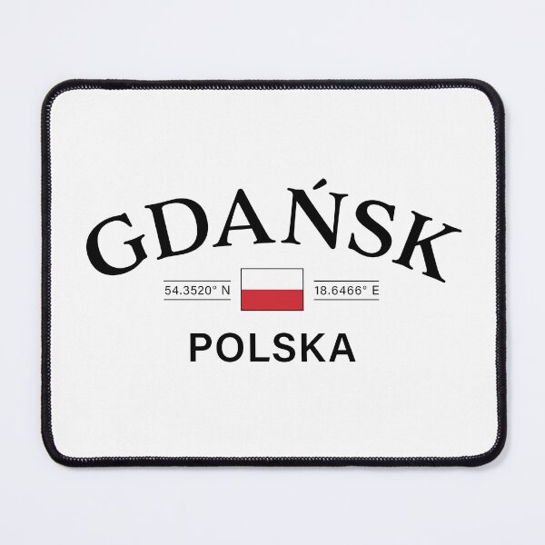 Item preview, Gdansk Polska (Poland) Polish Coordinates designed and sold by HakeDesign.