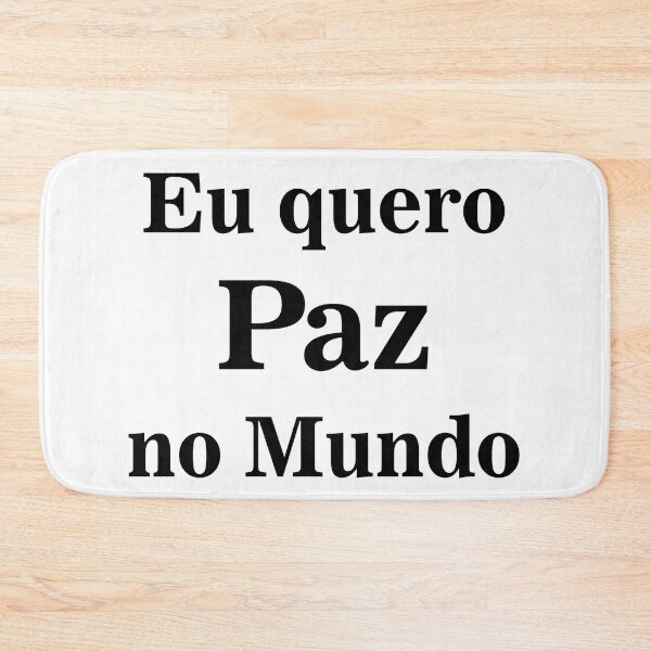Item preview, Paz 4 Português designed and sold by ideiarte.