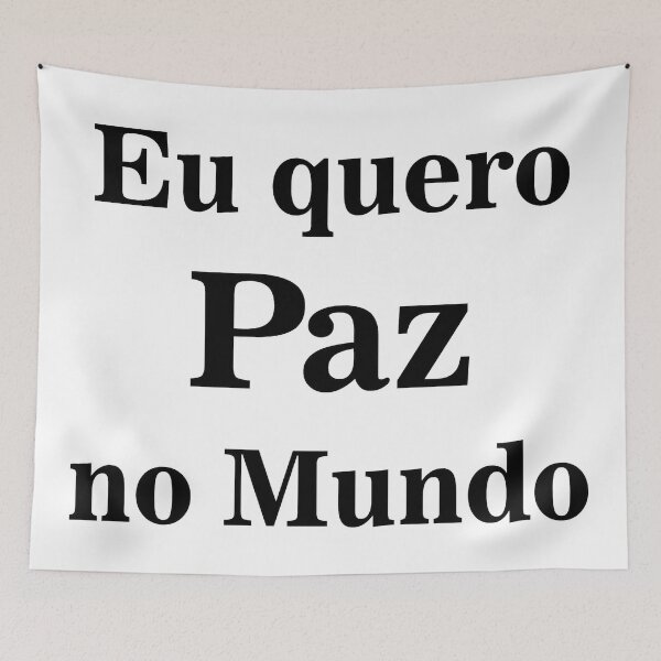 Item preview, Paz 4 Português designed and sold by ideiarte.