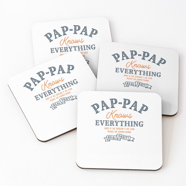 Item preview, Mens Pap-Pap Knows Everything Quotes Funny Grandpa  designed and sold by cidolopez.