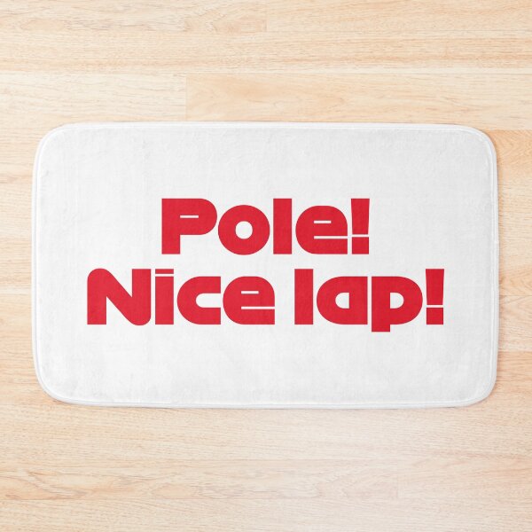 Item preview, Pole! Nice Lap! LEC. - Best Team Radio Australian GP 2022 Season (Red) designed and sold by FilipeFerreira.