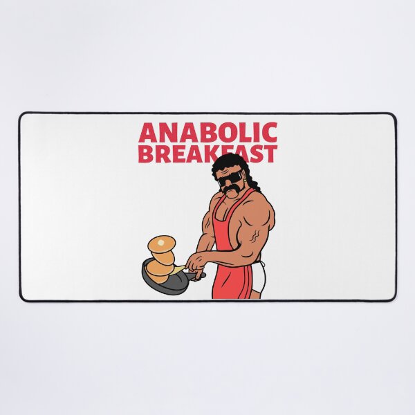 Item preview, ANABOLIC BREAKFAST BODYBUILDING GRAPHIC designed and sold by storebythom.