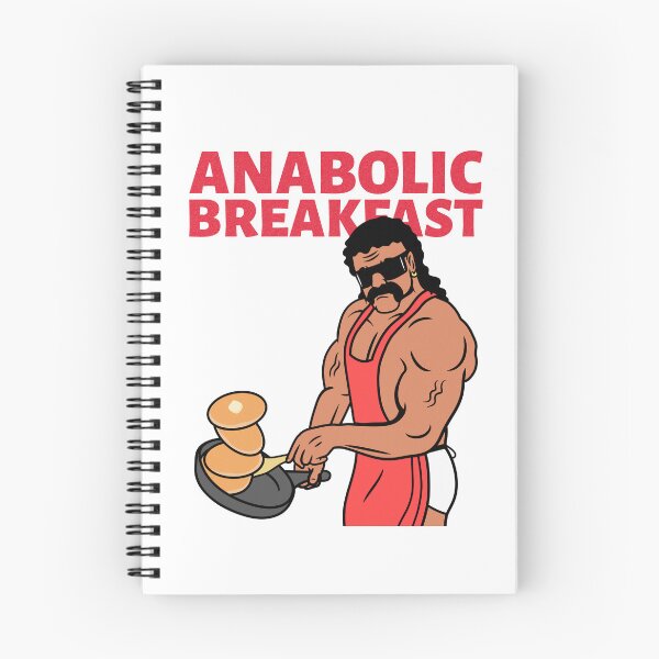 Item preview, ANABOLIC BREAKFAST BODYBUILDING GRAPHIC designed and sold by storebythom.