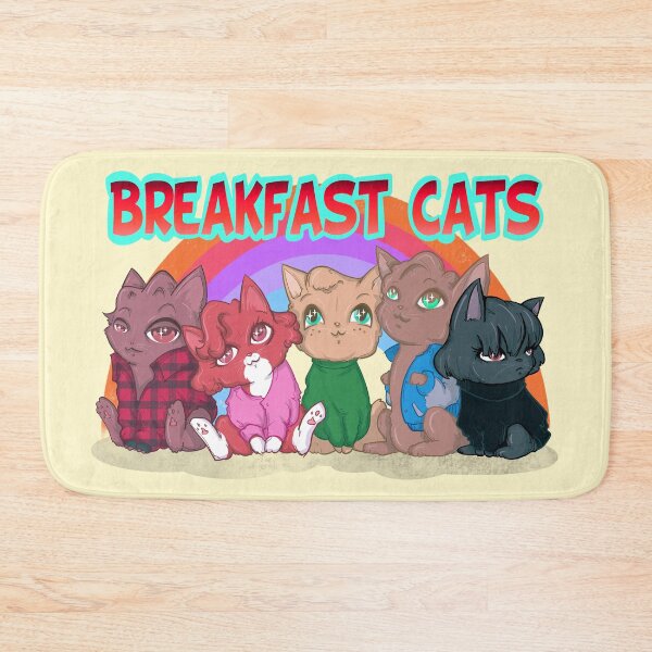 Item preview, Breakfast Cats designed and sold by LVBART.