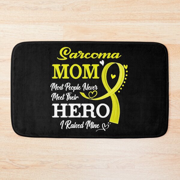 Item preview, Proud Sarcoma Mom Most People Never Meet Their Hero I Raised Mine Sarcoma Awareness designed and sold by Kohend.