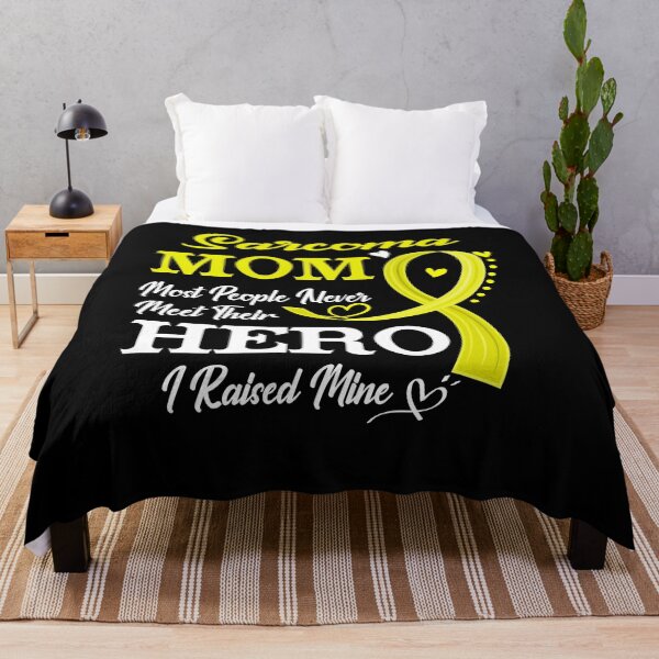 Item preview, Proud Sarcoma Mom Most People Never Meet Their Hero I Raised Mine Sarcoma Awareness designed and sold by Kohend.