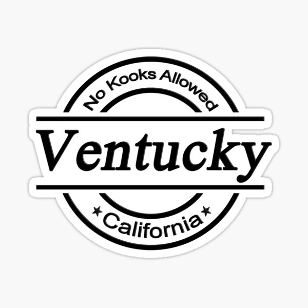Ventucky - Ventura California Sticker