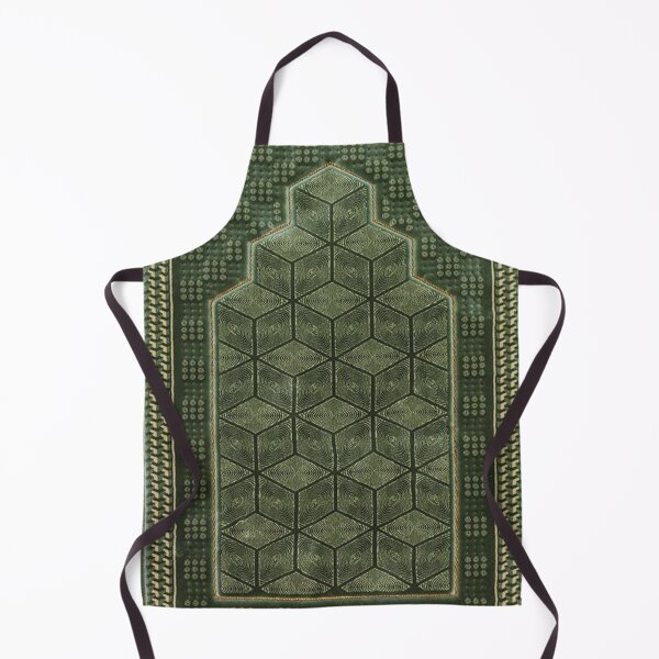 Item preview, Cubical Mihrab Lime Green designed and sold by moslem-pride.