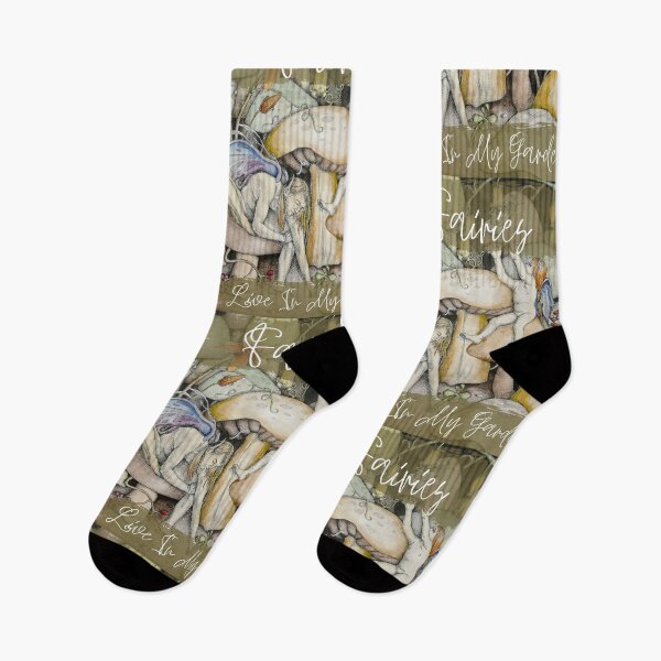 Item preview, Fairies Live In My Garden Cottage Core Design designed and sold by EarthArtDesigns.