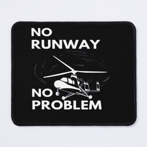 Item preview, No Runway No Problem - Funny Helicopter Pilot designed and sold by AYACHI90.