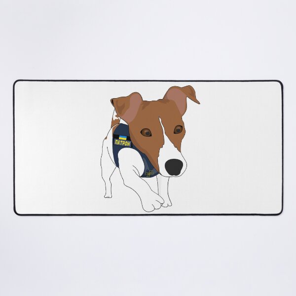 Item preview, Ukrainian Armed Forces Dog Patron Jack Russell Terrier designed and sold by Aide.