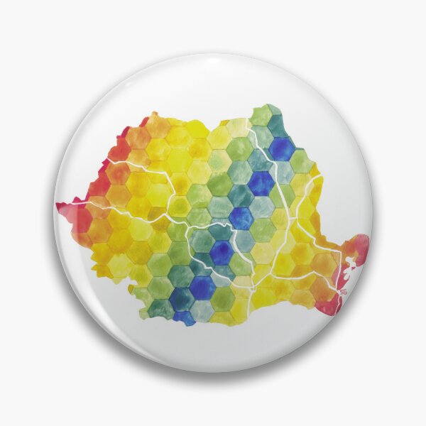 Item preview, Romania designed and sold by SharlaPaints.