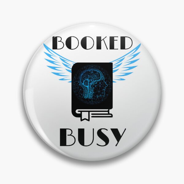 Item preview, BOOKED and BUSY designed and sold by Axeel.art.