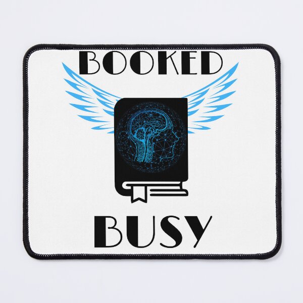 Item preview, BOOKED and BUSY designed and sold by Axeel.art.