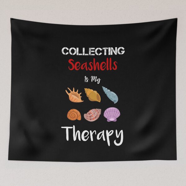 Item preview, Collecting Seashells Is My Therapy designed and sold by rachidhaz.