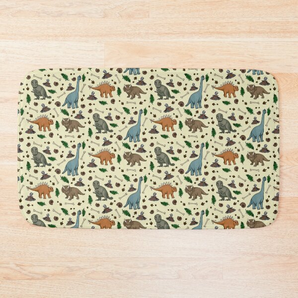 Item preview, Cute Chunky Friendly Dinosaurs Cartoon Pattern designed and sold by auristela.