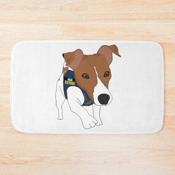 Item preview, Ukrainian Armed Forces Dog Patron Jack Russell Terrier designed and sold by Aide.