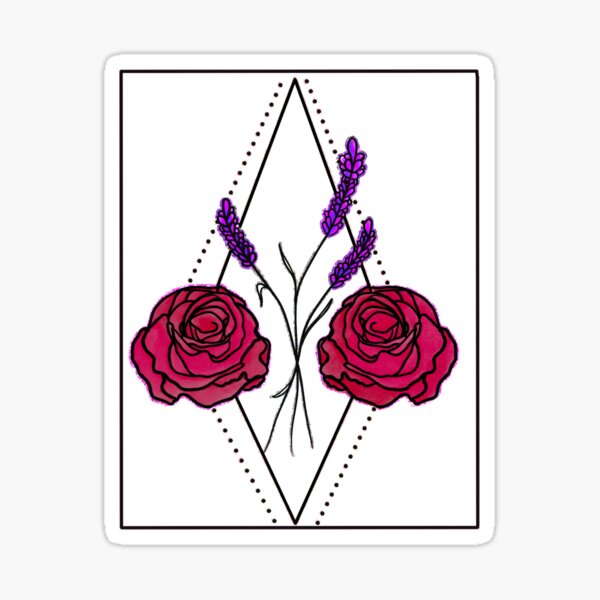 Floral Sticker