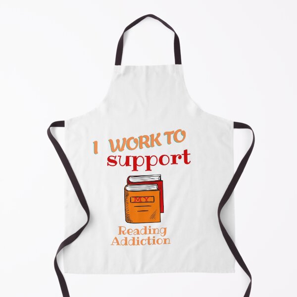 Item preview,   I work to support my Reading Addiction designed and sold by yassminishop.