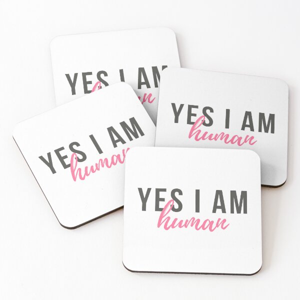 Item preview, Yes I'm Human - World Quotes Life - Genre Equality designed and sold by ZooOfArt.