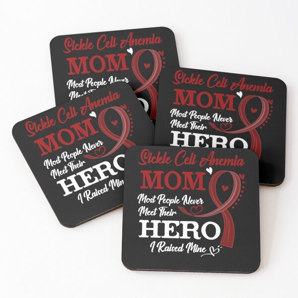 Item preview, Proud Sickle Cell Anemia Mom Most People Never Meet Their Hero I Raised Mine Sickle Cell Anemia Awareness designed and sold by Kohend.