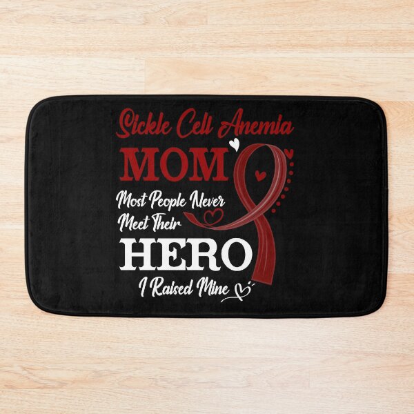 Item preview, Proud Sickle Cell Anemia Mom Most People Never Meet Their Hero I Raised Mine Sickle Cell Anemia Awareness designed and sold by Kohend.
