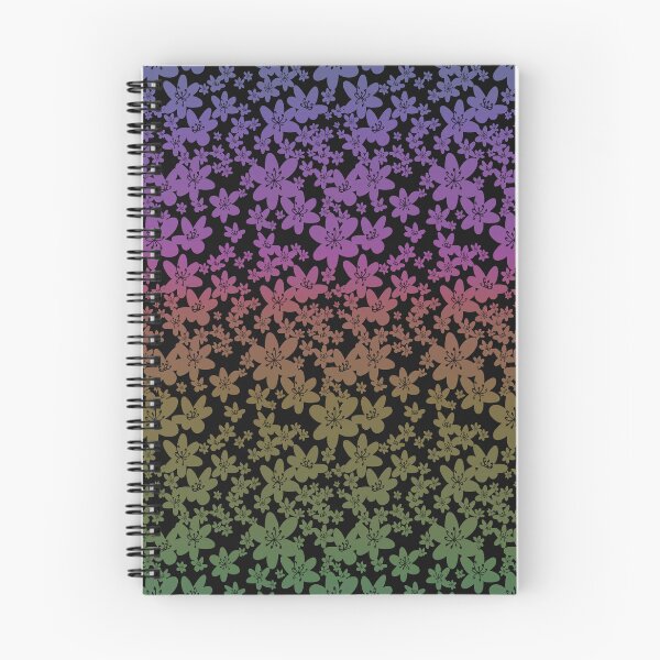 Item preview, Floral Rainbow Gradient designed and sold by artofnicolee.