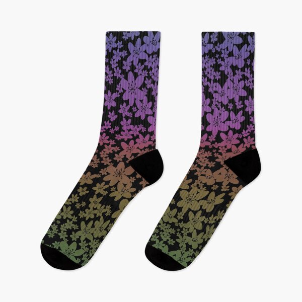 Item preview, Floral Rainbow Gradient  designed and sold by artofnicolee.