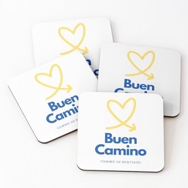 Item preview, Buen camino camino de santiago Pegatina designed and sold by explorecity.
