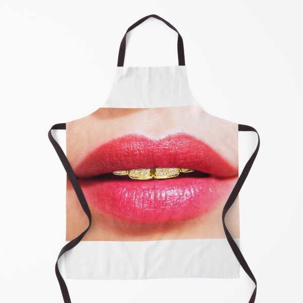 Item preview, Gold grill lips mask designed and sold by RocFashions.