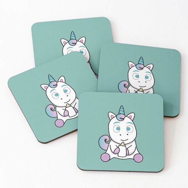 Item preview, Super Cute Baby Unicorn Art/Unicorns and Rainbows, For Adults/Kids/Unicorn Lovers  designed and sold by haRexia.