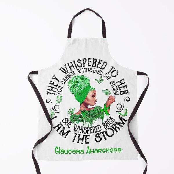 Item preview, Black Girl I Am The Storm Glaucoma Awareness designed and sold by Mnrshirley.