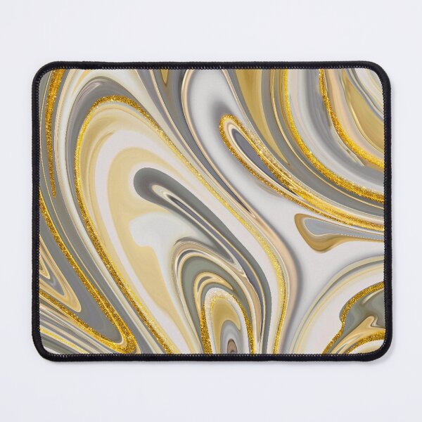 Item preview, Elegant Gold and Gray Marble Pattern designed and sold by silviaol.