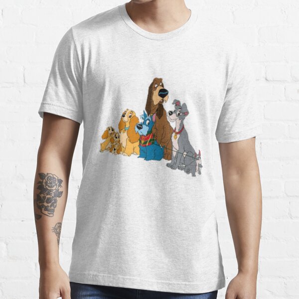 lady and tramp t shirt