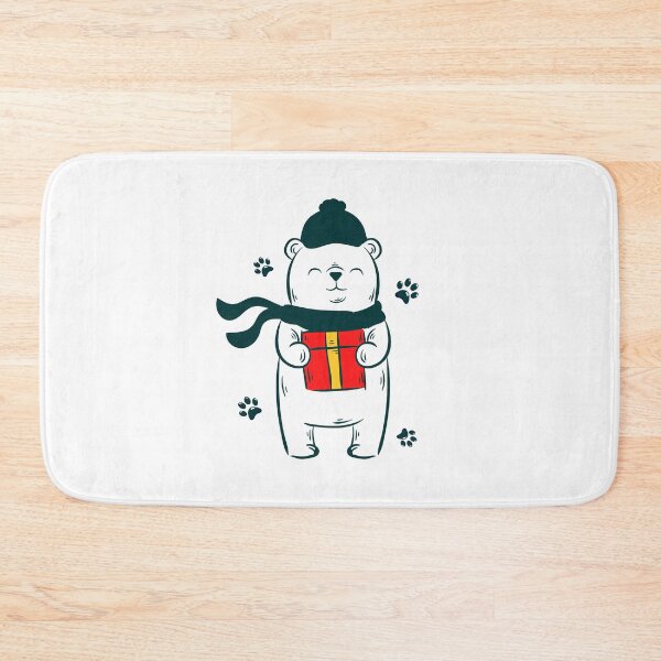 Item preview, Cute white bear with his price  designed and sold by Mount Rock.