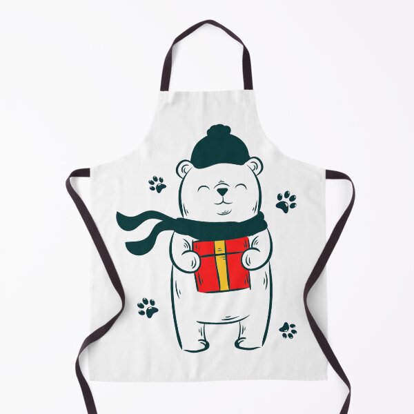 Item preview, Cute white bear with his price designed and sold by Mount Rock.